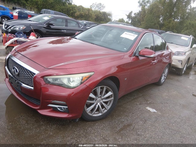 2014 Infiniti Q50 Premium მანქანა იყიდება აუქციონზე, vin: JN1BV7AR3EM680740, აუქციონის ნომერი: 46232231