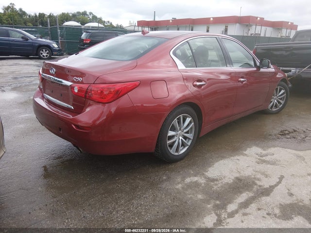 2014 Infiniti Q50 Premium მანქანა იყიდება აუქციონზე, vin: JN1BV7AR3EM680740, აუქციონის ნომერი: 46232231