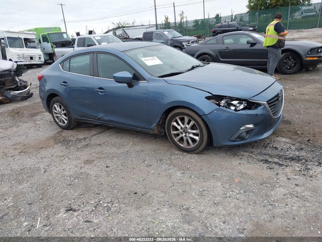 2015 Mazda Mazda3 I Touring მანქანა იყიდება აუქციონზე, vin: 3MZBM1V77FM134032, აუქციონის ნომერი: 46232233