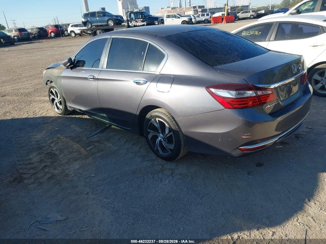 Продажа на аукционе авто 2016 Honda Accord Lx, vin: 1HGCR2F37GA030196, номер лота: 46232237