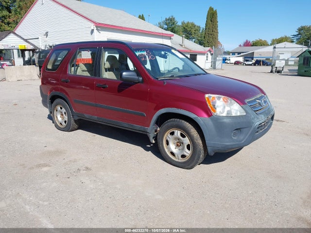 Auction sale of the 2005 Honda Cr-v Lx, vin: JHLRD78555C035663, lot number: 46232270