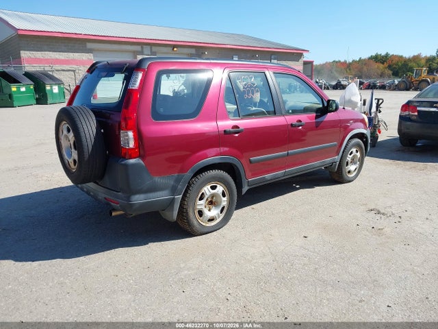 Продажа на аукционе авто 2005 Honda Cr-v Lx, vin: JHLRD78555C035663, номер лота: 46232270
