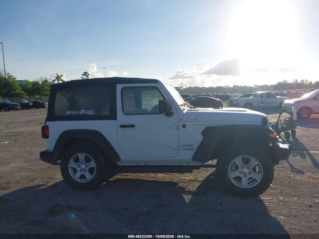2021 Jeep Wrangler Sport S 4x4 მანქანა იყიდება აუქციონზე, vin: 1C4GJXAN4MW539061, აუქციონის ნომერი: 46232300
