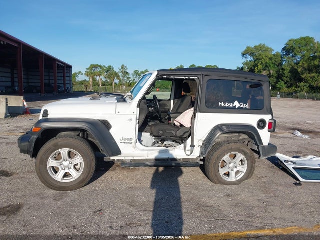 2021 Jeep Wrangler Sport S 4x4 მანქანა იყიდება აუქციონზე, vin: 1C4GJXAN4MW539061, აუქციონის ნომერი: 46232300