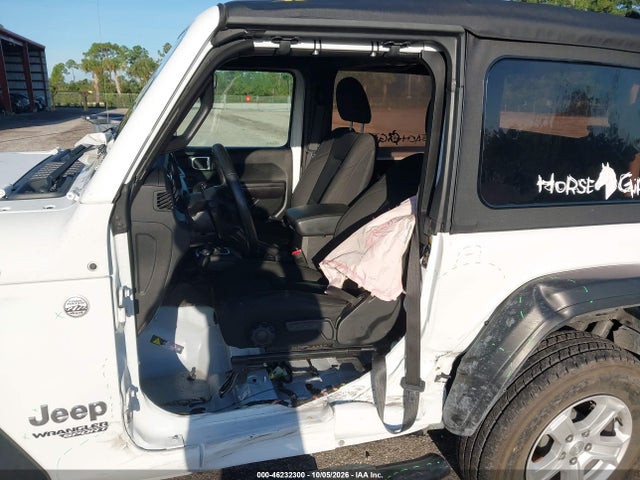 2021 Jeep Wrangler Sport S 4x4 მანქანა იყიდება აუქციონზე, vin: 1C4GJXAN4MW539061, აუქციონის ნომერი: 46232300