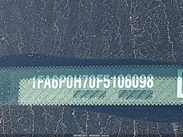 Продаж на аукціоні авто 2015 Ford Fusion Se, vin: 1FA6P0H70F5106098, номер лоту: 46232337