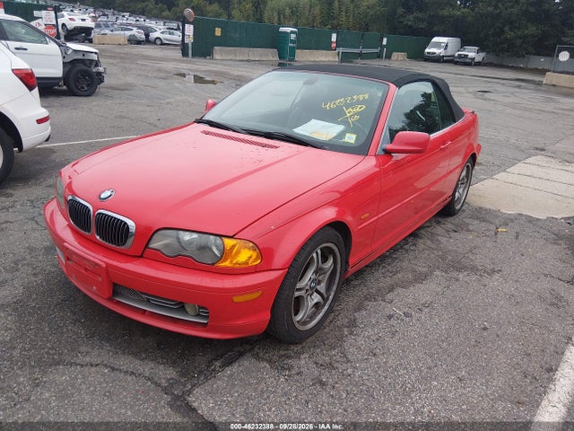 2001 Bmw 330ci მანქანა იყიდება აუქციონზე, vin: WBABS53421JU80839, აუქციონის ნომერი: 46232388