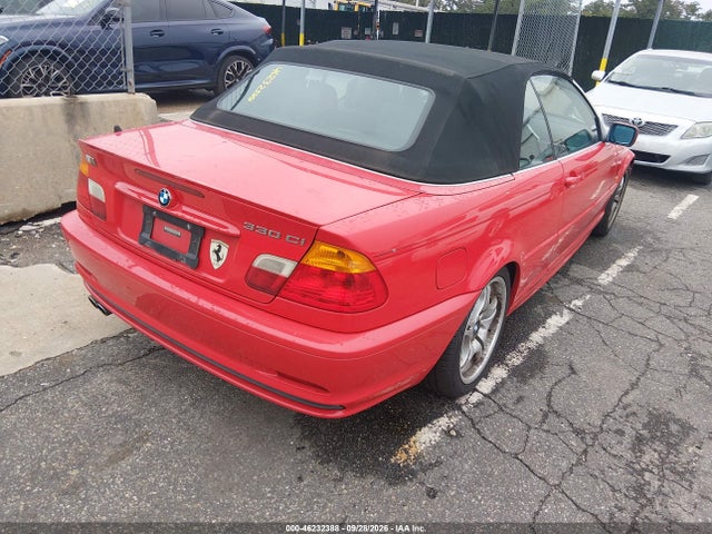 2001 Bmw 330ci მანქანა იყიდება აუქციონზე, vin: WBABS53421JU80839, აუქციონის ნომერი: 46232388