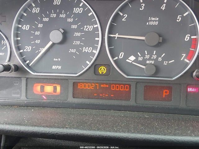 2001 Bmw 330ci მანქანა იყიდება აუქციონზე, vin: WBABS53421JU80839, აუქციონის ნომერი: 46232388