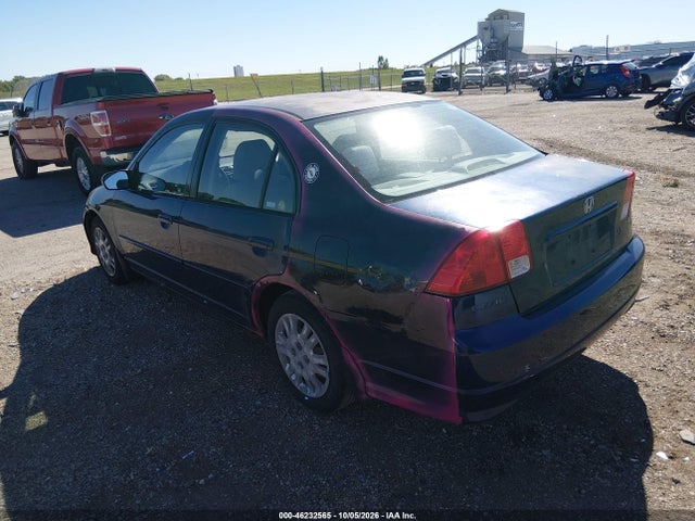 46232565 :رقم المزاد ، JHMES16585S004090 vin ، 2005 Honda Civic Lx مزاد بيع