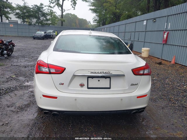 2015 Maserati Ghibli S Q4 მანქანა იყიდება აუქციონზე, vin: ZAM57RTA7F1144136, აუქციონის ნომერი: 46232628