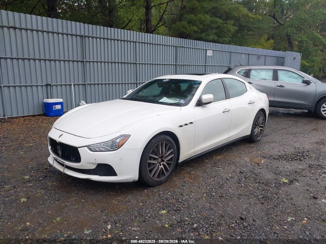 2015 Maserati Ghibli S Q4 მანქანა იყიდება აუქციონზე, vin: ZAM57RTA7F1144136, აუქციონის ნომერი: 46232628