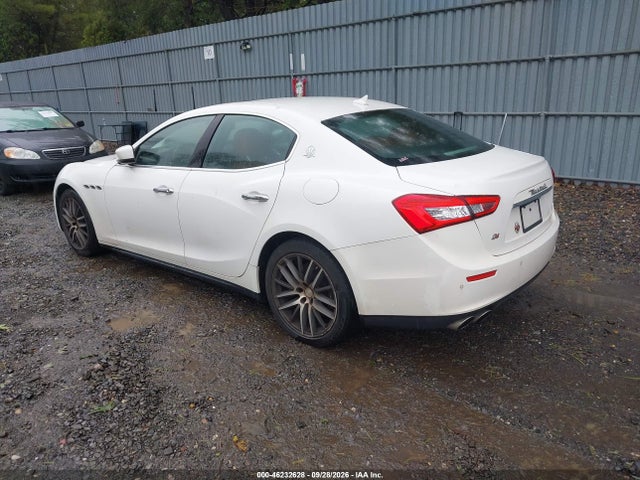 2015 Maserati Ghibli S Q4 მანქანა იყიდება აუქციონზე, vin: ZAM57RTA7F1144136, აუქციონის ნომერი: 46232628
