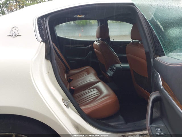 2015 Maserati Ghibli S Q4 მანქანა იყიდება აუქციონზე, vin: ZAM57RTA7F1144136, აუქციონის ნომერი: 46232628