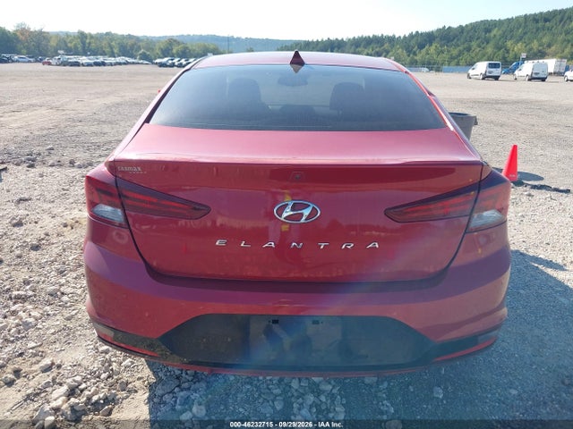 2019 Hyundai Elantra Value Edition მანქანა იყიდება აუქციონზე, vin: KMHD84LF5KU877253, აუქციონის ნომერი: 46232715