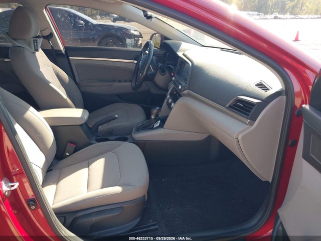 2019 Hyundai Elantra Value Edition მანქანა იყიდება აუქციონზე, vin: KMHD84LF5KU877253, აუქციონის ნომერი: 46232715