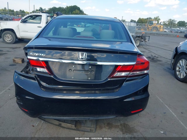 Продажа на аукционе авто 2013 Honda Civic Sdn Lx, vin: 2HGFB2F54DH565437, номер лота: 46232846