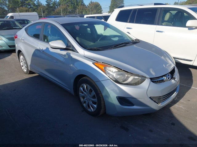 2012 Hyundai Elantra Gls მანქანა იყიდება აუქციონზე, vin: 5NPDH4AE1CH077995, აუქციონის ნომერი: 46232865