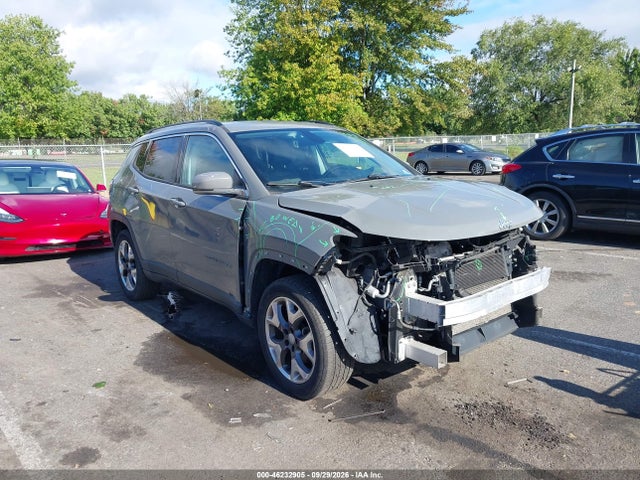 2020 Jeep Compass Limited 4x4 მანქანა იყიდება აუქციონზე, vin: 3C4NJDCB2LT127475, აუქციონის ნომერი: 46232905
