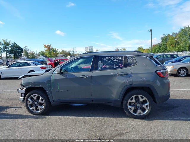 2020 Jeep Compass Limited 4x4 მანქანა იყიდება აუქციონზე, vin: 3C4NJDCB2LT127475, აუქციონის ნომერი: 46232905