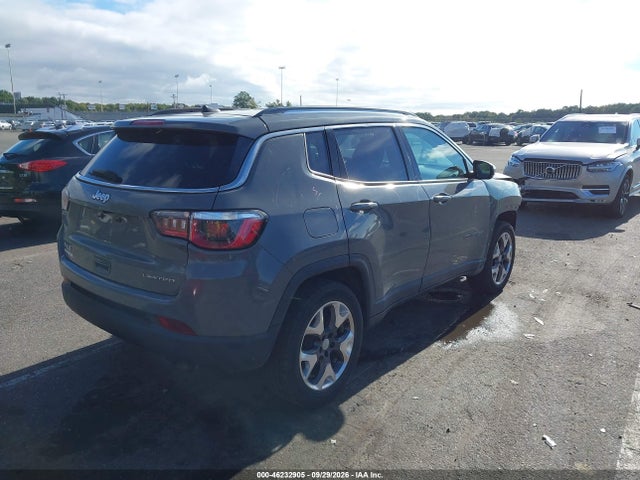 2020 Jeep Compass Limited 4x4 მანქანა იყიდება აუქციონზე, vin: 3C4NJDCB2LT127475, აუქციონის ნომერი: 46232905