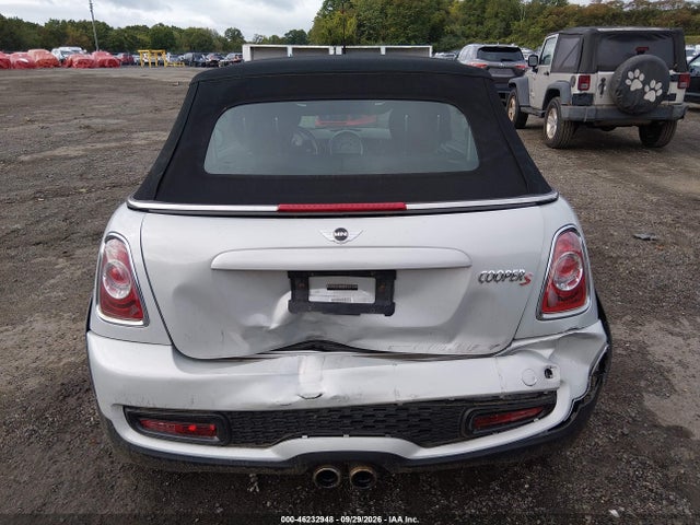 Продажа на аукционе авто 2013 Mini Convertible Cooper S, vin: WMWZP3C53DT550936, номер лота: 46232948