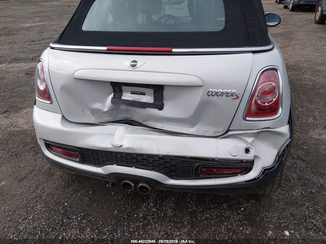 Продажа на аукционе авто 2013 Mini Convertible Cooper S, vin: WMWZP3C53DT550936, номер лота: 46232948