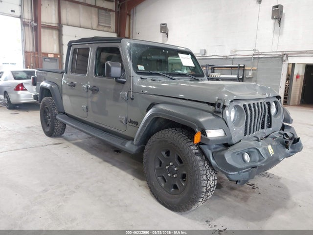 2022 Jeep Gladiator Sport 4x4 მანქანა იყიდება აუქციონზე, vin: 1C6HJTAG4NL116005, აუქციონის ნომერი: 46232950
