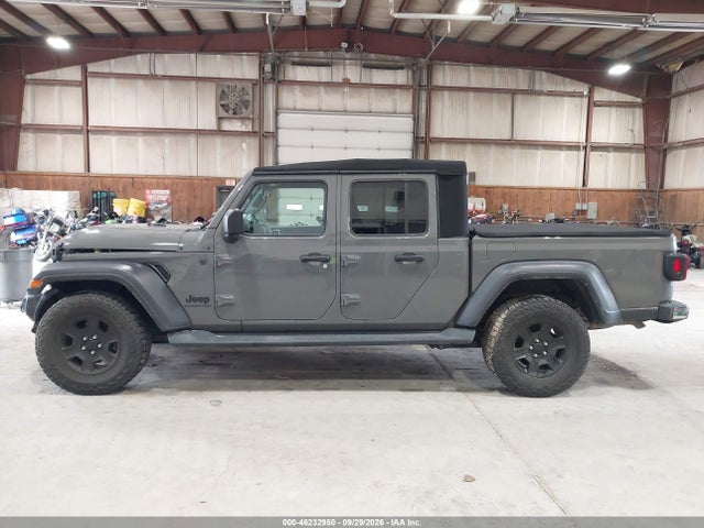 2022 Jeep Gladiator Sport 4x4 მანქანა იყიდება აუქციონზე, vin: 1C6HJTAG4NL116005, აუქციონის ნომერი: 46232950