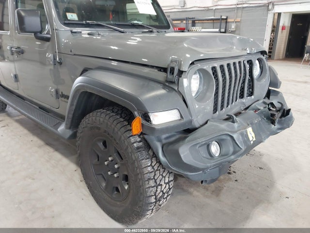 2022 Jeep Gladiator Sport 4x4 მანქანა იყიდება აუქციონზე, vin: 1C6HJTAG4NL116005, აუქციონის ნომერი: 46232950
