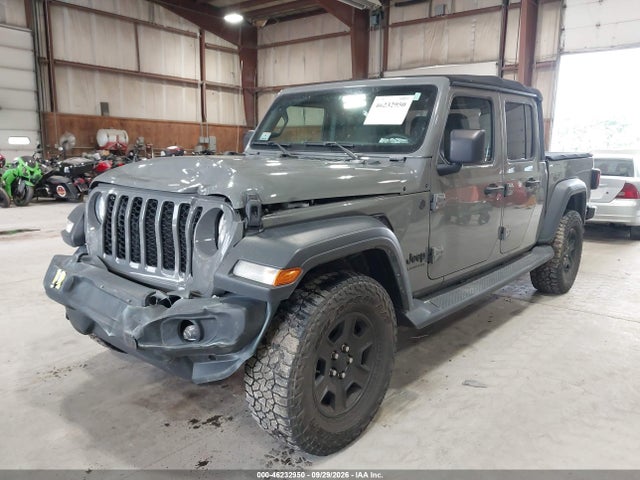 2022 Jeep Gladiator Sport 4x4 მანქანა იყიდება აუქციონზე, vin: 1C6HJTAG4NL116005, აუქციონის ნომერი: 46232950