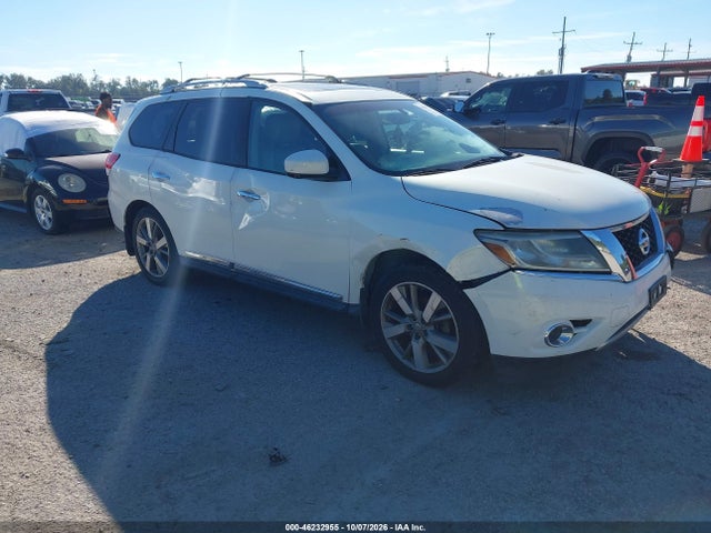 46232955 :رقم المزاد ، 5N1AR2MN3EC701418 vin ، 2014 Nissan Pathfinder Platinum مزاد بيع