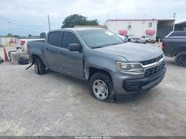 Aukcja sprzedaży 2021 Chevrolet Colorado 2wd  Short Box Wt, vin: 1GCGSBEN3M1200931, numer aukcji: 46232983