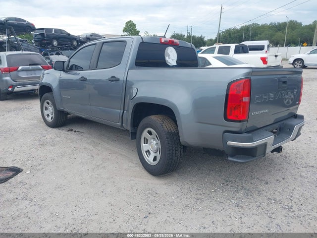 Aukcja sprzedaży 2021 Chevrolet Colorado 2wd  Short Box Wt, vin: 1GCGSBEN3M1200931, numer aukcji: 46232983
