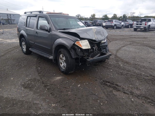 Продажа на аукционе авто 2006 Nissan Pathfinder Se, vin: 5N1AR18W26C663193, номер лота: 46232990