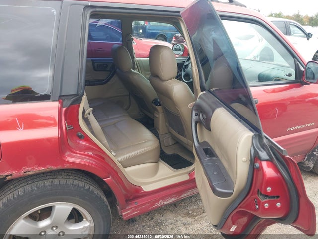 Aukcja sprzedaży 2002 Subaru Forester S, vin: JF1SF65642H739955, numer aukcji: 46233012