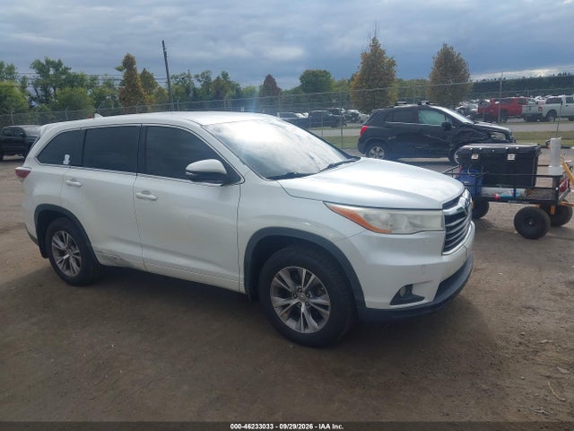 Продажа на аукционе авто 2014 Toyota Highlander Le Plus V6, vin: 5TDBKRFH7ES043629, номер лота: 46233033