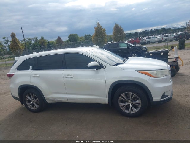 2014 Toyota Highlander Le Plus V6 მანქანა იყიდება აუქციონზე, vin: 5TDBKRFH7ES043629, აუქციონის ნომერი: 46233033