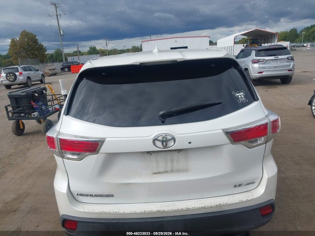 2014 Toyota Highlander Le Plus V6 მანქანა იყიდება აუქციონზე, vin: 5TDBKRFH7ES043629, აუქციონის ნომერი: 46233033
