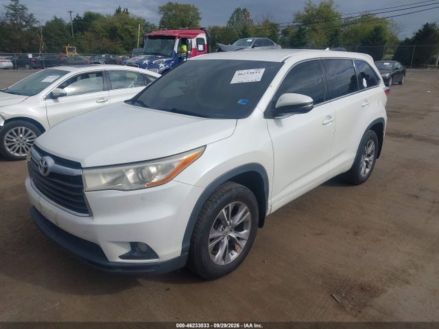 2014 Toyota Highlander Le Plus V6 მანქანა იყიდება აუქციონზე, vin: 5TDBKRFH7ES043629, აუქციონის ნომერი: 46233033