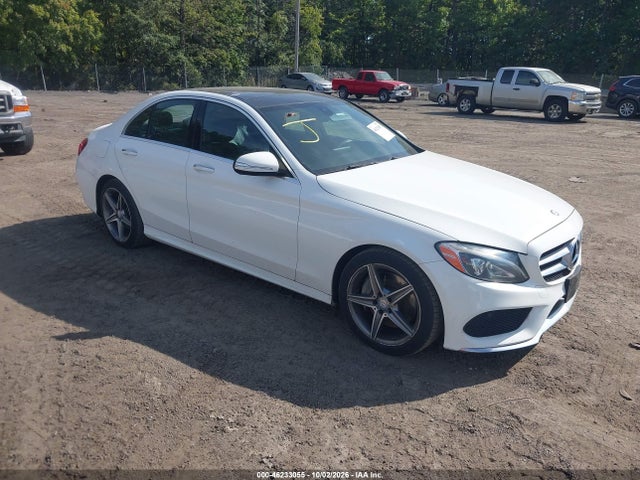 2015 Mercedes-benz C 300 Sport 4matic მანქანა იყიდება აუქციონზე, vin: 55SWF4KB6FU007896, აუქციონის ნომერი: 46233055