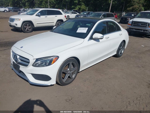 2015 Mercedes-benz C 300 Sport 4matic მანქანა იყიდება აუქციონზე, vin: 55SWF4KB6FU007896, აუქციონის ნომერი: 46233055
