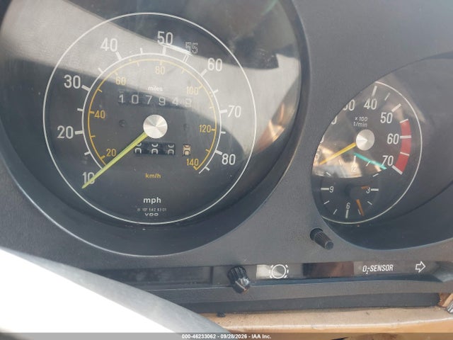 Aukcja sprzedaży 1982 Mercedes-benz 380 Sl, vin: WDBBA45A0CB018438, numer aukcji: 46233062