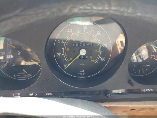 Aukcja sprzedaży 1982 Mercedes-benz 380 Sl, vin: WDBBA45A0CB018438, numer aukcji: 46233062