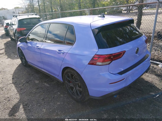 2022 Volkswagen Golf Gti 2.0t S მანქანა იყიდება აუქციონზე, vin: WVWG87CD8NW202443, აუქციონის ნომერი: 46233101