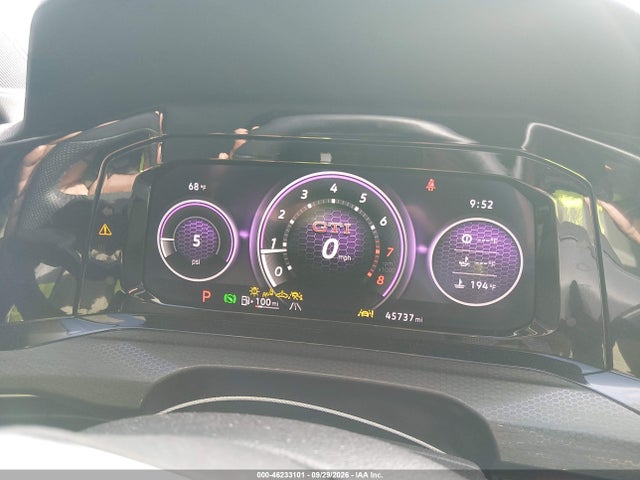 2022 Volkswagen Golf Gti 2.0t S მანქანა იყიდება აუქციონზე, vin: WVWG87CD8NW202443, აუქციონის ნომერი: 46233101