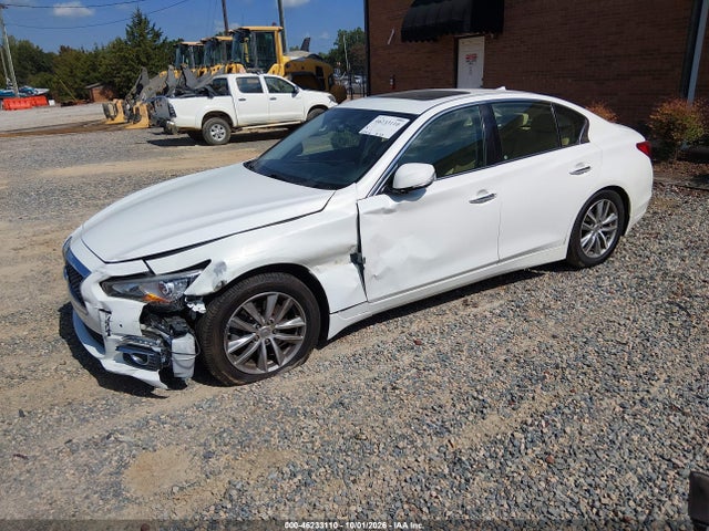 Продаж на аукціоні авто 2015 Infiniti Q50 Premium, vin: JN1BV7AR5FM395345, номер лоту: 46233110