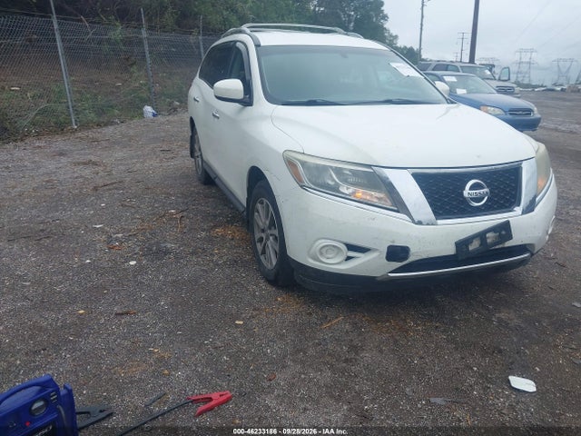 2015 Nissan Pathfinder S მანქანა იყიდება აუქციონზე, vin: 5N1AR2MM6FC652109, აუქციონის ნომერი: 46233186