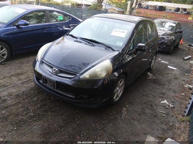 2007 Honda Fit Sport მანქანა იყიდება აუქციონზე, vin: JHMGD38607S051279, აუქციონის ნომერი: 46233288