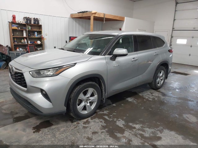 Aukcja sprzedaży 2020 Toyota Highlander Hybrid Le, vin: 5TDBBRCHXLS504761, numer aukcji: 46233294